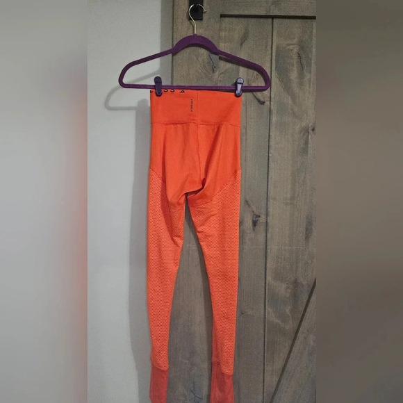 Adidas karli kloss orange red mesh tight. XS - Picture 9 of 9